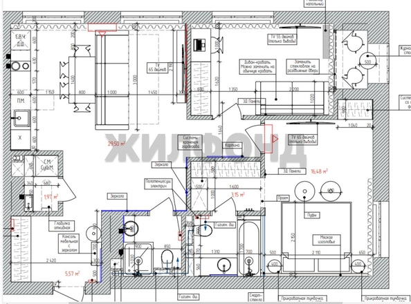 
  Продается 3-комн. квартира, 75.3 м², ЖК Richmond Residence (Ричмонд)
. Фото 29.