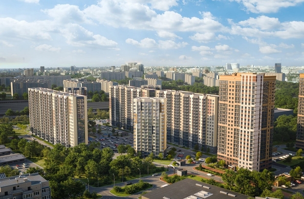 
  Продается 1-комн. квартира, 40.7 м², ЖК Квартал на Игарской, дом 1
. Фото 3.