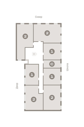 
  Продается 1-комн. квартира, 45.76 м², ЖК Европейский берег, дом 45
. Фото 1.