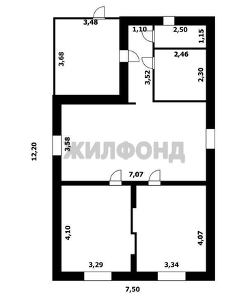
  Продается дом, 83.3 м², село Верх-Ирмень
. Фото 31.