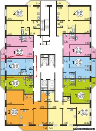 
  Сдается 1-комн. квартира, 28.8 м², Гоголя ул, д. 26
. Фото 12.
