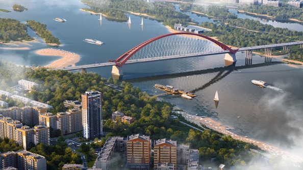 
  Продается 1-комн. квартира, 37.06 м², ЖК Расцветай на Бугринской роще
. Фото 1.