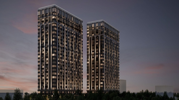 
  Продается студия, 29.71 м², ЖК Пульсар, башня В
. Фото 3.