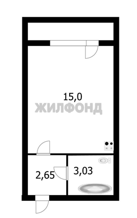 
  Продается студия, 20.7 м², Петухова ул, д. 101
. Фото 5.
