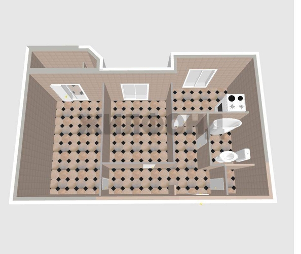 
  Продается 2-комн. квартира, 75.7 м², Железнодорожная ул, д. 14
. Фото 1.