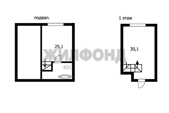 
  Продается 2-комн. квартира, 65.4 м², Локтинская ул (Светлый мкр-н), д. 6/2
. Фото 3.