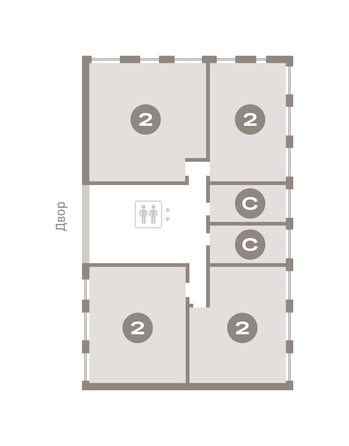 
  Продается 2-комн. квартира, 93.33 м², ЖК Авиатор, дом 2
. Фото 16.