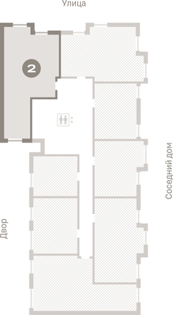 
  Продается 2-комн. квартира 69.04 м², в ЖК Пшеница, 6.1. Фото 3.