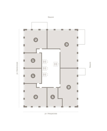 
  Продается 1-комн. квартира, 42.55 м², ЖК Мылзавод, дом 9
. Фото 1.