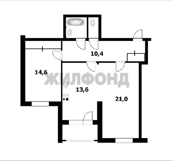
  Продается 2-комн. квартира, 69.1 м², Аникина ул, д. 35
. Фото 1.