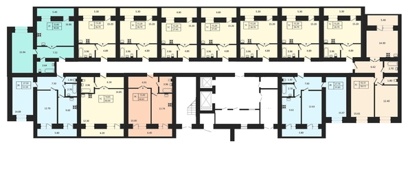 
  Продается 2-комн. квартира, 51.59 м², ЖК Дивногорский, дом 43
. Фото 1.