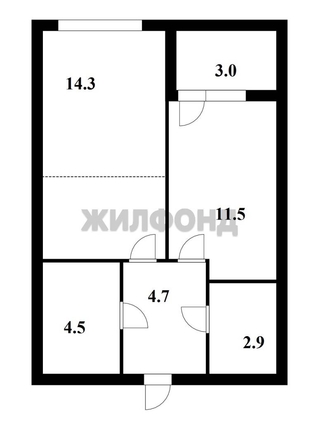 
  Продается 1-комн. квартира, 36.5 м², ЖК Солнечные часы, 4 очередь дом 6
. Фото 10.