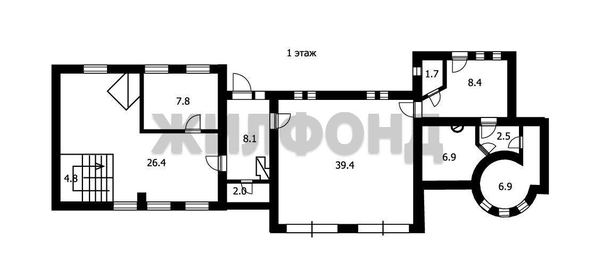 
  Продается дача, 115.4 м², село Морозово
. Фото 20.