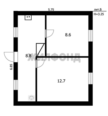 
  Продается дом, 30.1 м², Обь
. Фото 18.