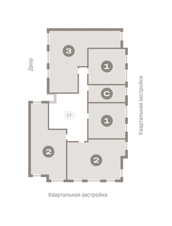 
  Продается 3-комн. квартира, 88.94 м², ЖК Европейский берег, дом 49
. Фото 1.