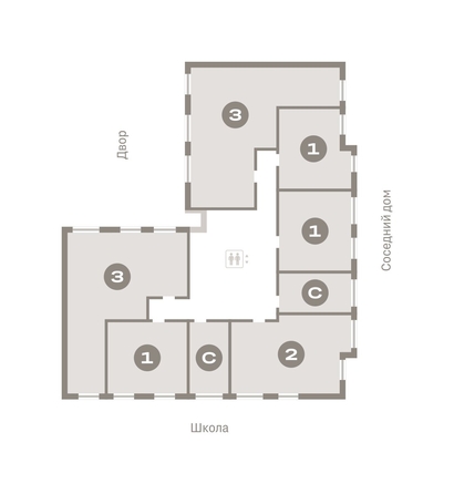 
  Продается 1-комн. квартира, 39.8 м², ЖК Лебедевский квартал, дом 1
. Фото 16.