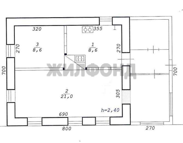 
  Продается дом, 40 м², Новосибирск
. Фото 13.