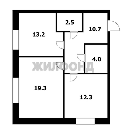 
  Продается 2-комн. квартира, 62 м², Авиастроителей ул, д. 18
. Фото 17.
