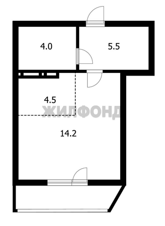 
  Продается студия, 27.8 м², Немировича-Данченко ул, д. 144/1
. Фото 13.