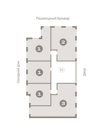 
  Продается 3-комн. квартира, 92.09 м², ЖК Пшеница, дом 2.1
. Фото 1.
