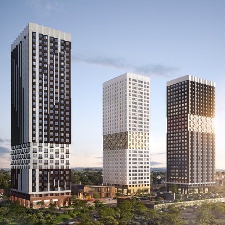 
  Продается 3-комн. квартира 52.76 м², в ЖК Урбан Пикс. Фото 6.