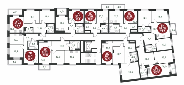 
  Продается 2-комн. квартира 70.1 м², в ЖК Скандинавские кварталы, дом 1. Фото 1.