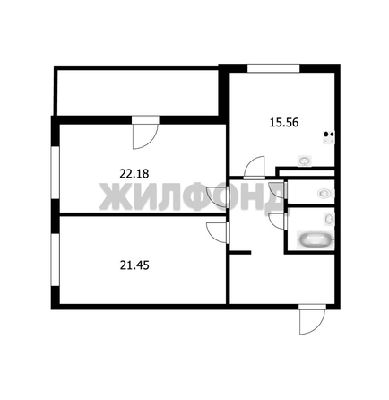 
  Продается 2-комн. квартира, 76.9 м², ЖК Гоголя, 40/1
. Фото 12.