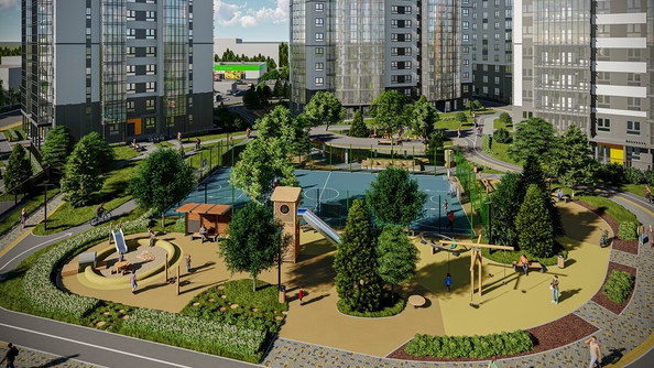 
  Продается 2-комн. квартира, 43.8 м², ЖК Никольский парк, дом 6
. Фото 7.