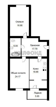 
  Продается 3-комн. квартира, 80.6 м², 2-й (4 мкр.) кв-л, д. 229
. Фото 13.