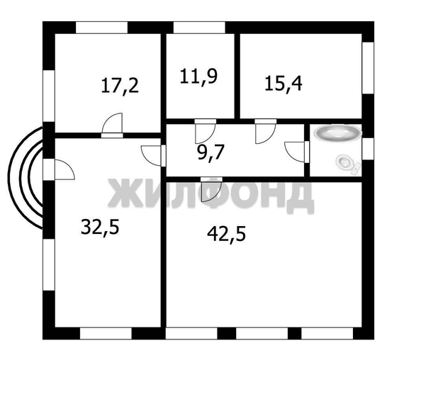 
  Продается дом, 135 м², Новосибирск
. Фото 11.