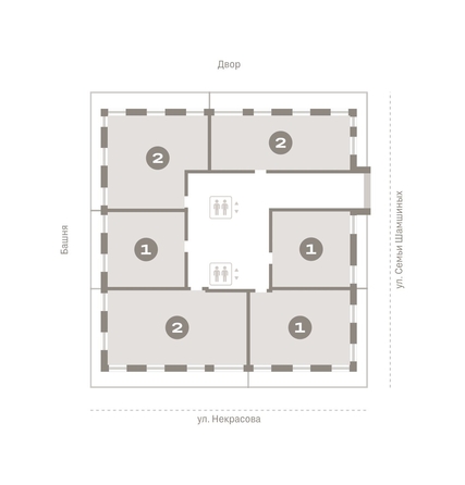 
  Продается 1-комн. квартира, 73.06 м², ЖК Мылзавод, дом 7
. Фото 13.