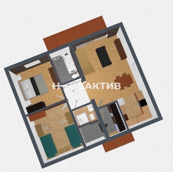 
  Продается дом, 153 м², коттеджный поселок Мира Деревня
. Фото 31.