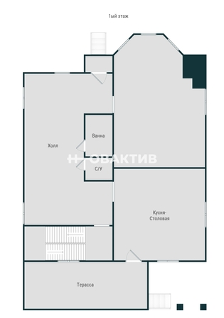 
  Продается коттедж, 288 м², дачный поселок Кудряшовский
. Фото 46.