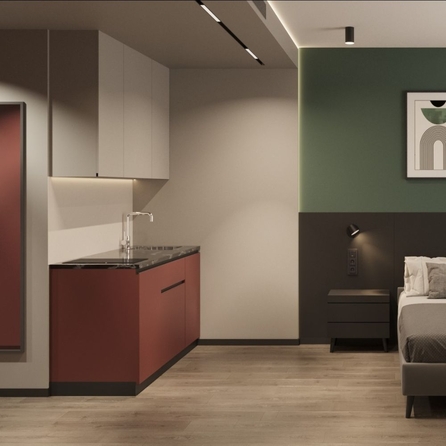 
  Продается апартамент, 25.98 м², АК АЭРОН, секция В
. Фото 4.