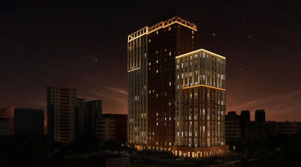 
  Продается студия, 25.2 м², ЖК Державина, 50
. Фото 2.