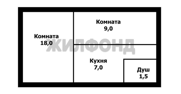 
  Продается дом, 35.5 м², поселок Каменушка
. Фото 12.