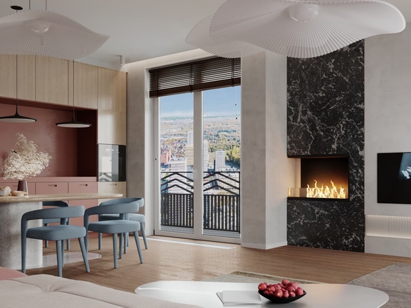 
  Продается 1-комн. квартира, 49.41 м², ЖК Марсель-2, дом 2 секция 3,4
. Фото 2.