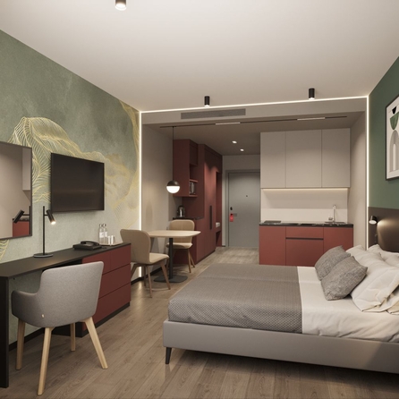 
  Продается апартамент, 25.96 м², АК АЭРОН, секция В
. Фото 1.