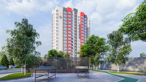 
  Продается 2-комн. квартира, 37 м², ЖК Азимут, дом 4
. Фото 3.