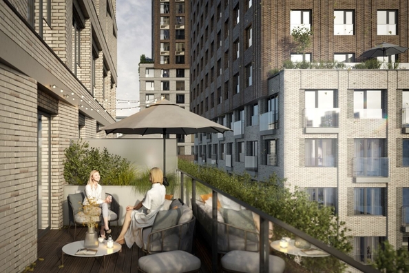 
  Продается 2-комн. квартира, 39.3 м², ЖК Lemont (Лемонт), башня Marée
. Фото 6.