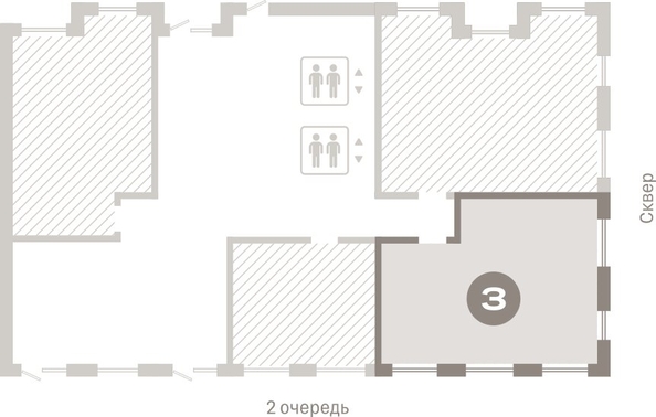 
  Продается 3-комн. квартира, 86.16 м², ЖК Авиатор, дом 3
. Фото 2.