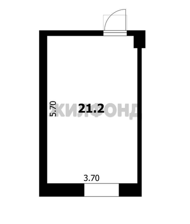 
  Продается комната, 21 м², Петропавловская ул, д. 1
. Фото 6.