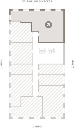 
  Продается 3-комн. квартира, 106.2 м², ЖК Европейский берег, дом 44
. Фото 2.