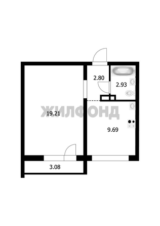 
  Продается 1-комн. квартира, 34.8 м², Фадеева ул, д. 66
. Фото 9.