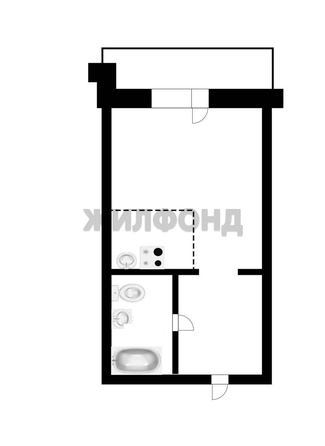
  Продается студия 25.6 м². Фото 4.