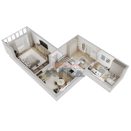 
  Продается 2-комн. квартира 76.04 м², в ЖК Два поэта. Фото 3.