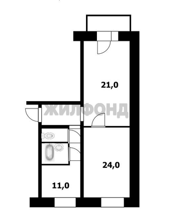 
  Продается 2-комн. квартира 70.2 м². Фото 22.