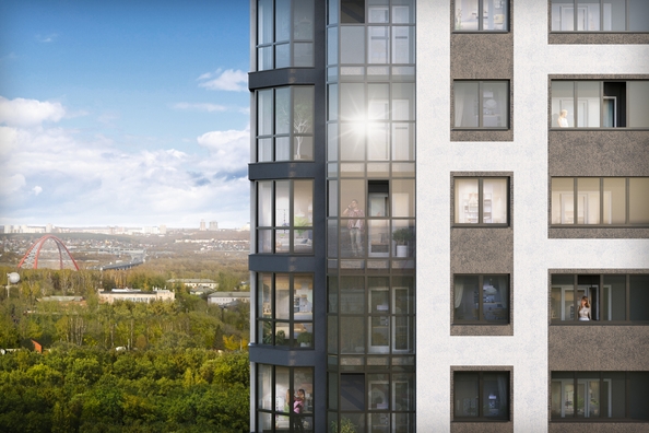 
  Продается 1-комн. квартира 46.41 м², в ЖК Астон. Шесть звёзд, 2. Фото 18.