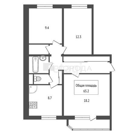 
  Продается комната 32 м². Фото 23.