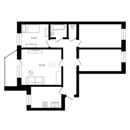 
  Продается комната 26 м². Фото 14.
